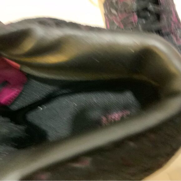 Nike Dunk Sky High Premium Hidden Wedge Womens 9.5 Black Linen Purple Tribal - Picture 8 of 11